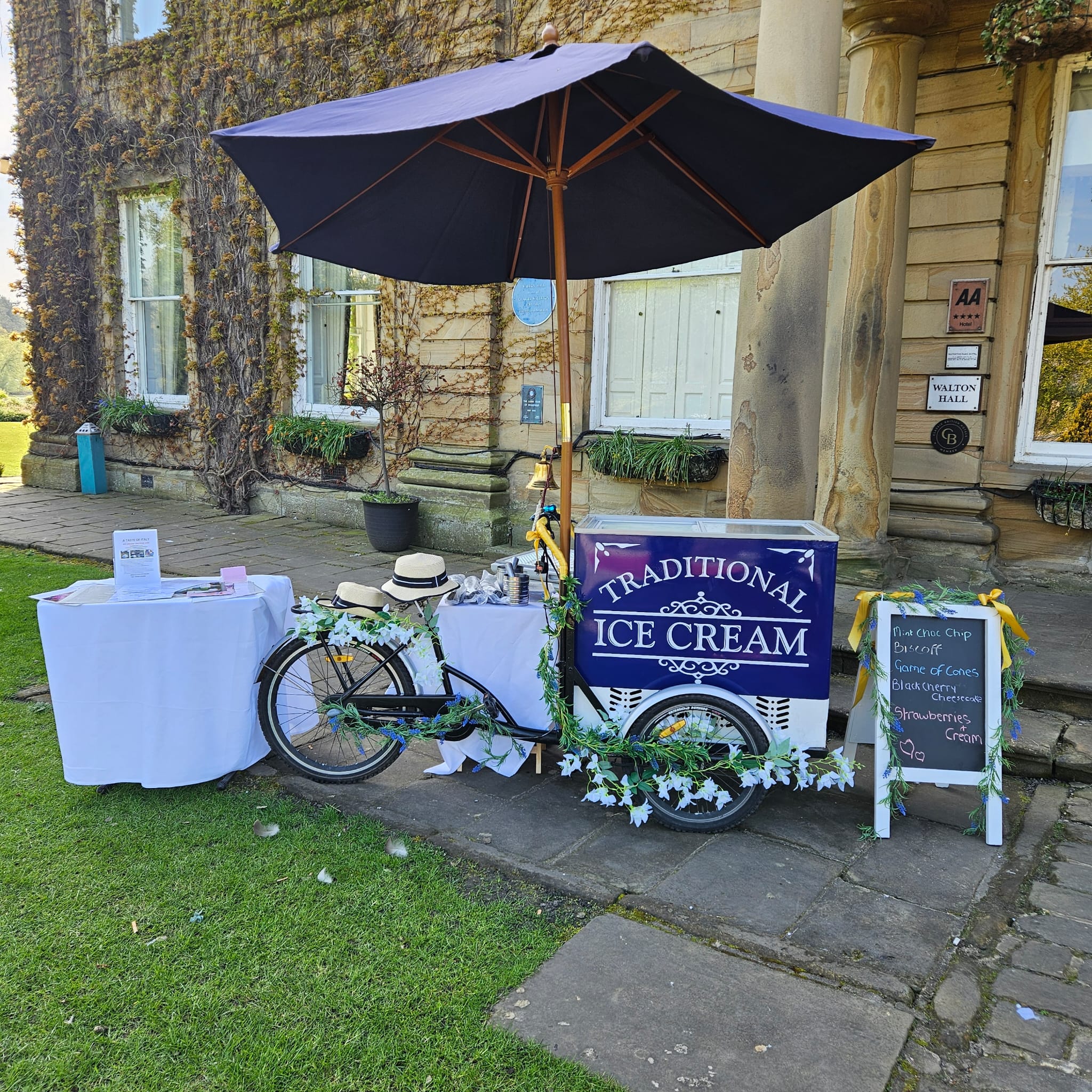 A Taste of Italy ice cream tricycle
