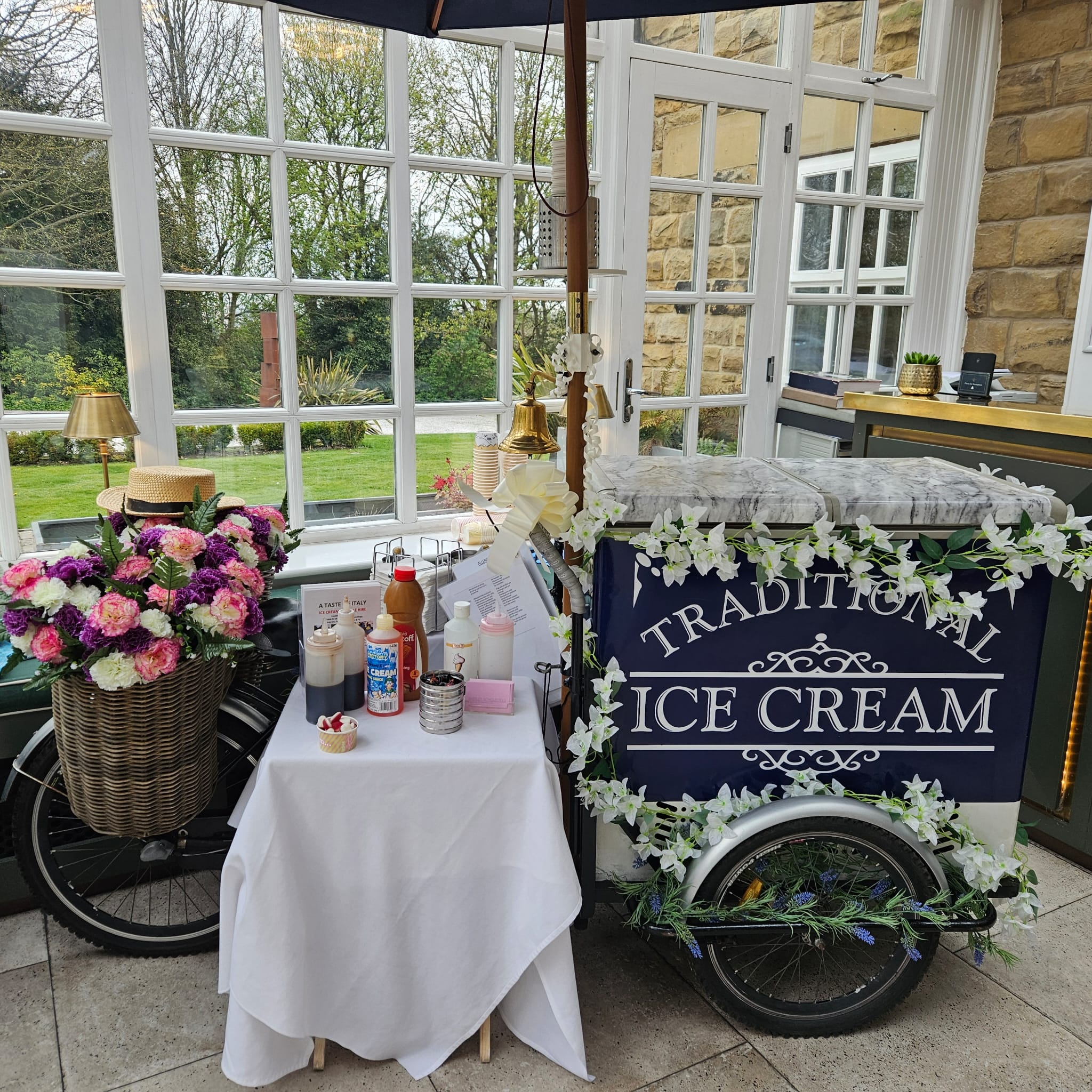 A Taste of Italy ice cream tricycle