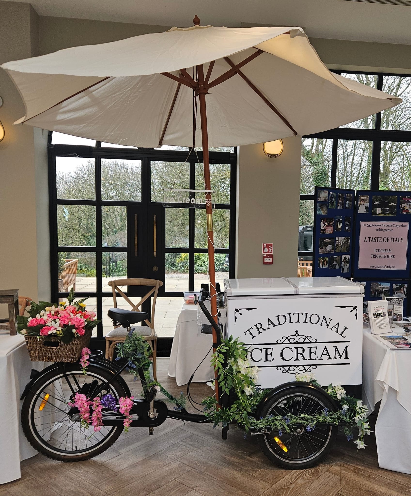 A Taste of Italy ice cream tricycle