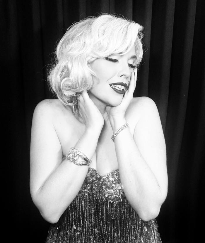 Performing as Marilyn Monroe
