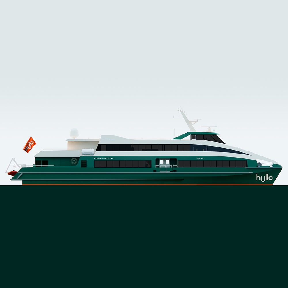 An image featuring an illustration of the a hullo ferry.