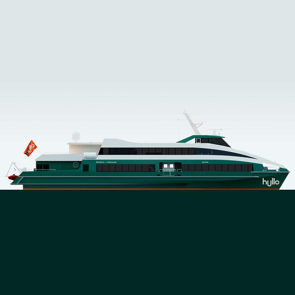 An image featuring an illustration of the a hullo ferry.