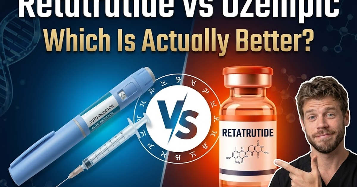 Retatrutide vs Ozempic: Which Weight Loss Drug Is Actually Better?