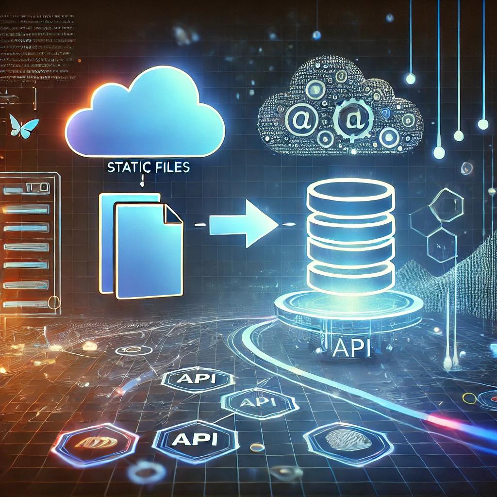 Migrating Static Frontend Data to an API