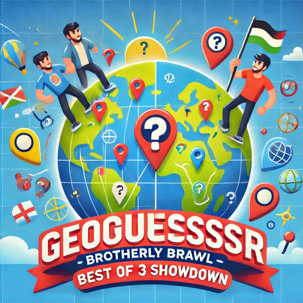 GeoGuessr: Brotherly Brawl – Best of 3 Showdown #1