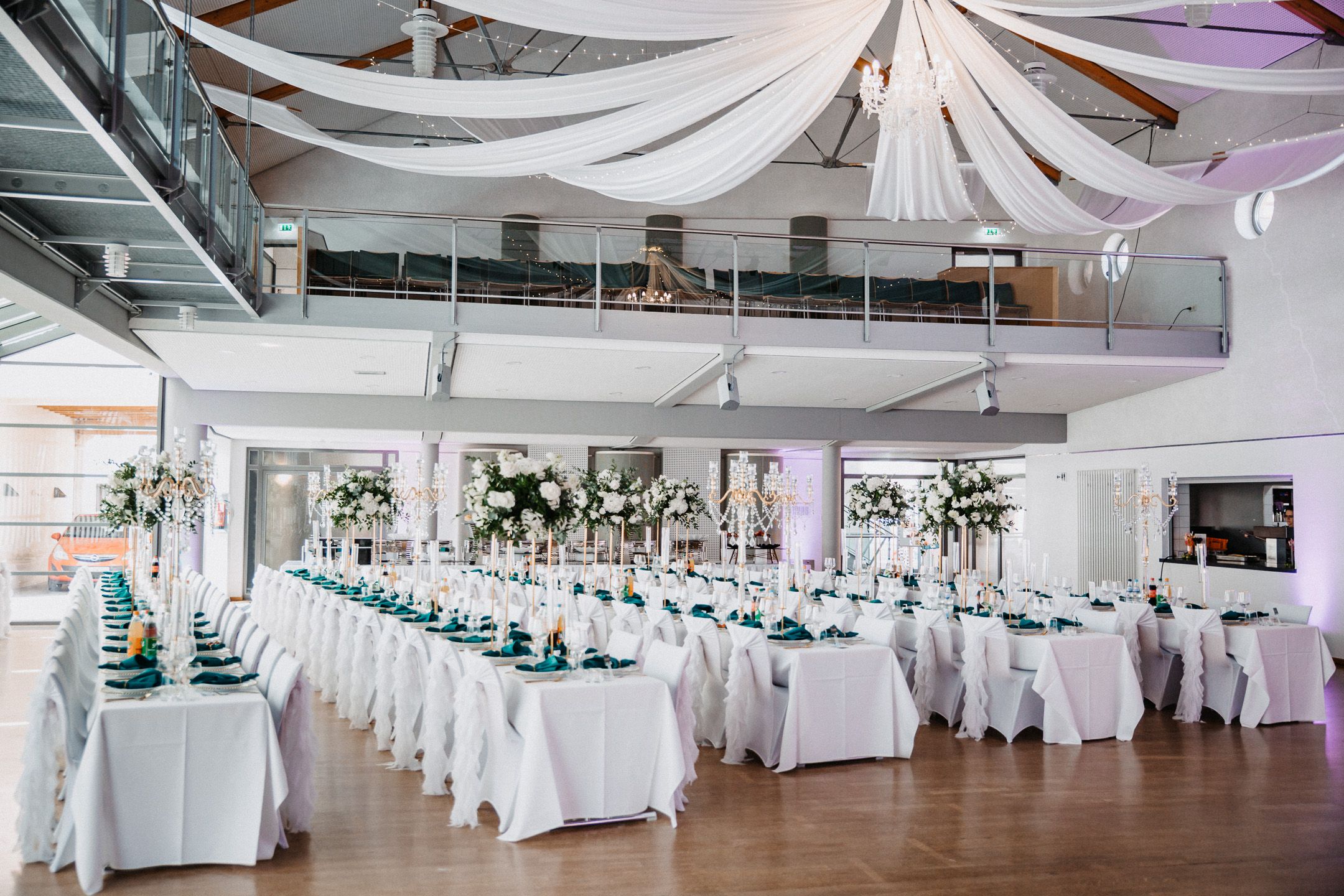 Exklusive Hochzeitsfotografie und Videografie in der Festhalle Haus Gylnheim in Göllheim – Studio Photogram