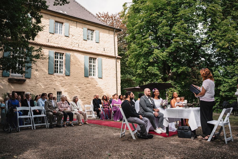 Exklusive Hochzeitsfotografie und Videografie auf der Burg Lüttinghof in Gelsenkirchen – Studio Photogram