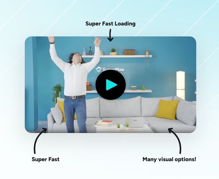 custom branded video player