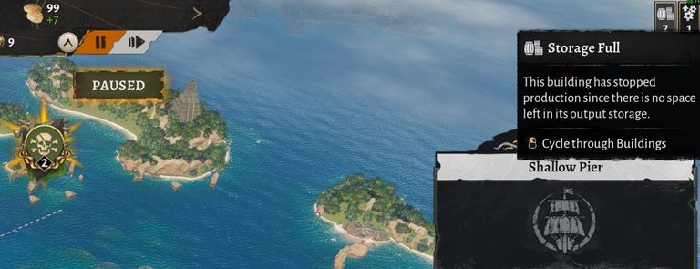 Corsair Cove Storage Full