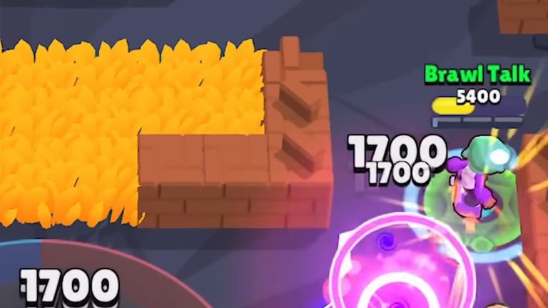Ollie in fight in Brawl Stars.