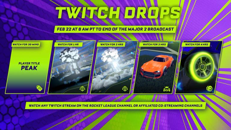 RLCS Twitch Drops 2