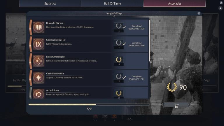 Anno 117 Accolades