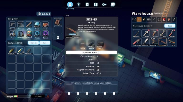 Escape From Duckov Saving Space