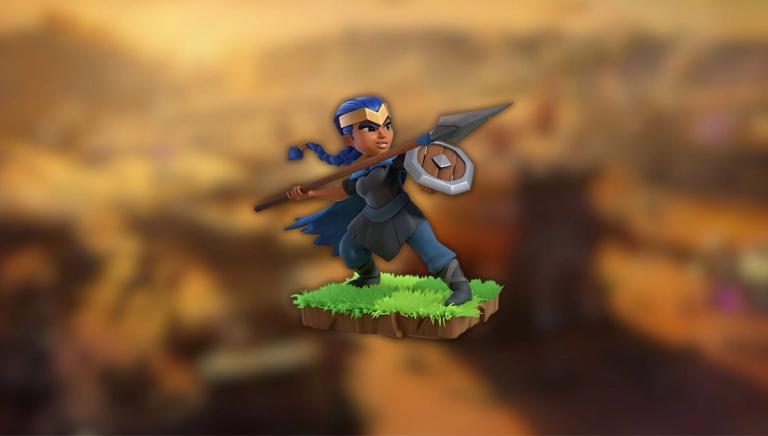 An image of the Royal Champion in Clash of Clans.