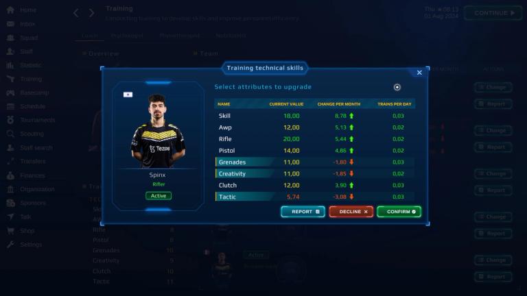 esports manager 2025 gameplay