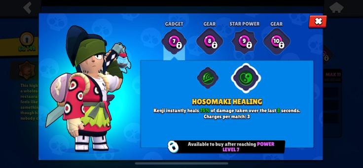 Brawl Stars: Best build for Kenji