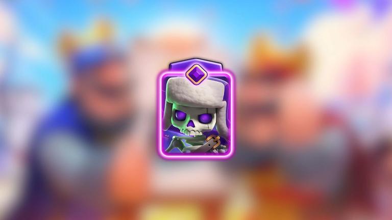 An image of the Skeletons' Card Evolution in Clash Royale.