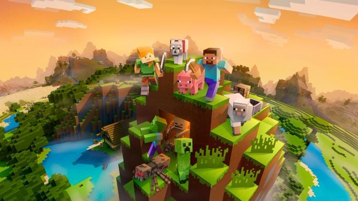 best xbox coop game minecraft