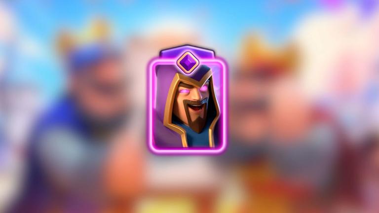 An image of the Wizard's Card Evolution in Clash Royale.