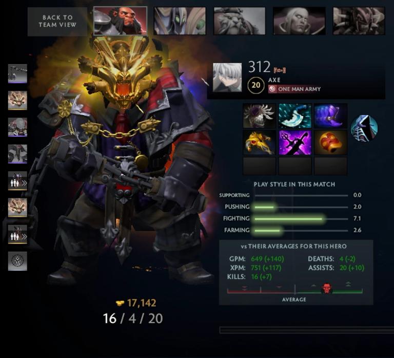 Dota 2 Axe