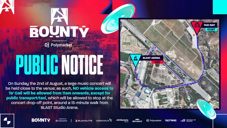bounty malta public notice