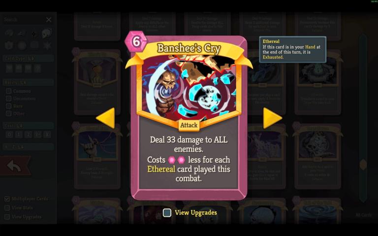 Slay The Spire 2 Banshee's Cry