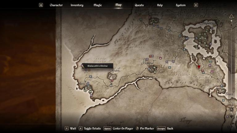 oblivion remastered shrine malacath