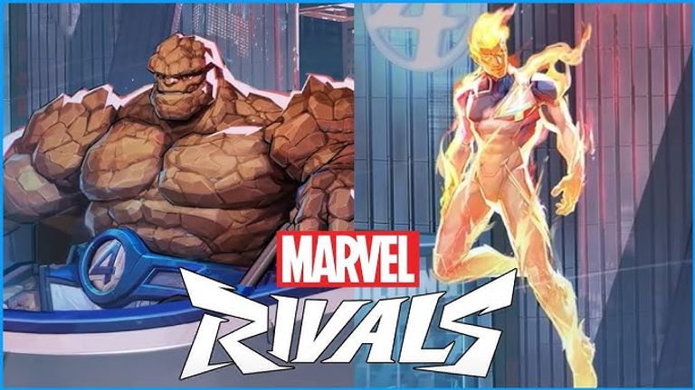 human torch and the thing marvel rivals