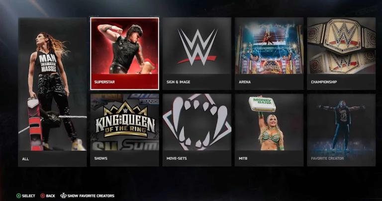 Superstar in WWE 2K25