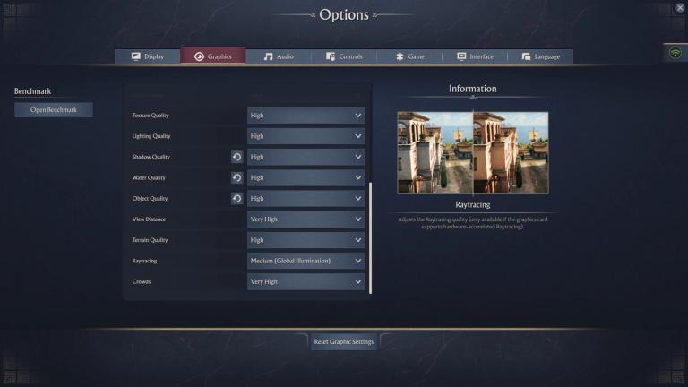 Anno 117 Graphics Settings