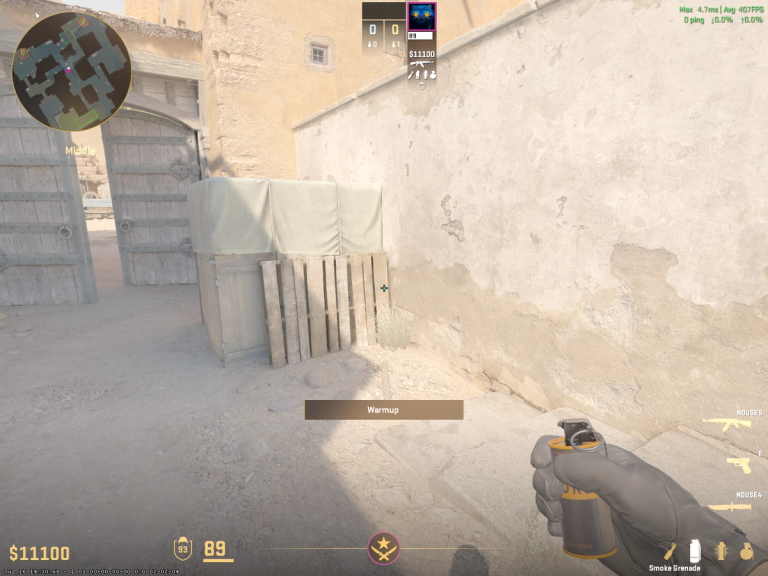 every smoke you need to know on dust2 in cs2