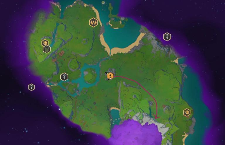 Witchspire Gold Farm Map