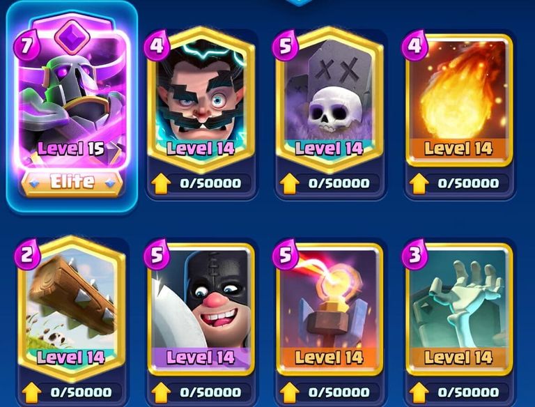 A screenshot of the P.E.K.K.A. Double Building Deck in Clash Royale.