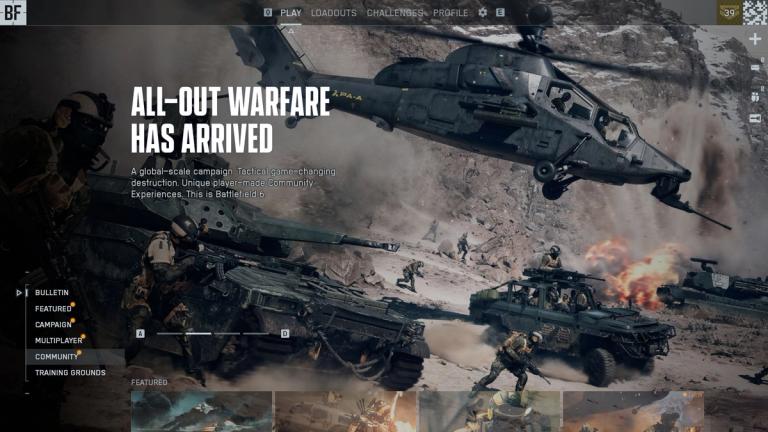 Battlefield 6 Community Tab