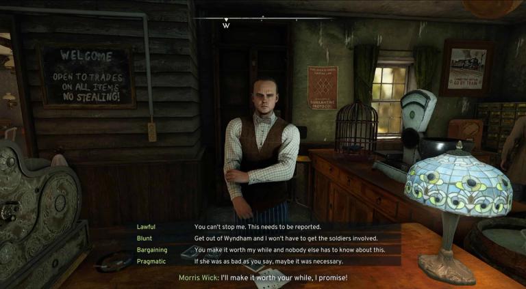 Morris Wick in Atomfall