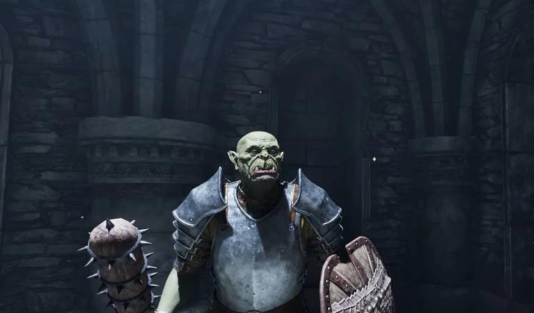 Character in Oblivion Remastered