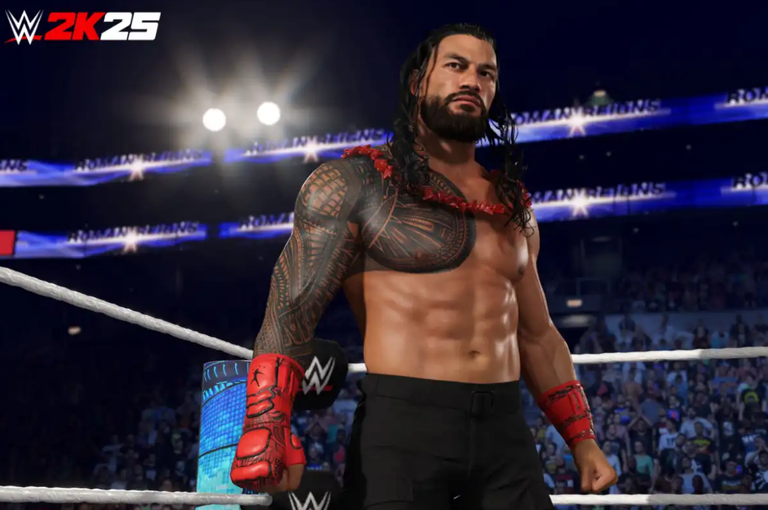 wwe2k25 roster roman reigns