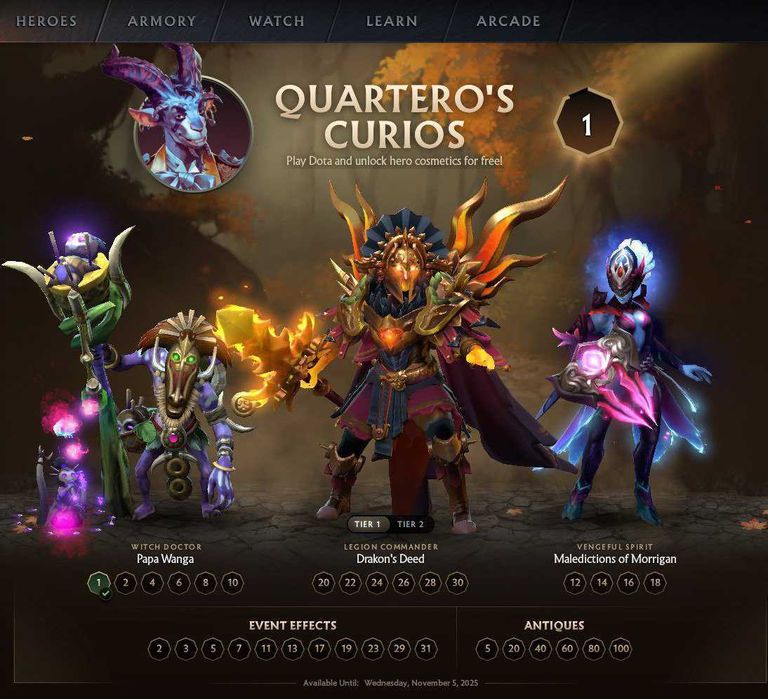 Quartero's Curios Level 1