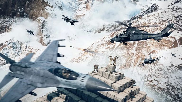 Battlefield 6 Jets and Heli
