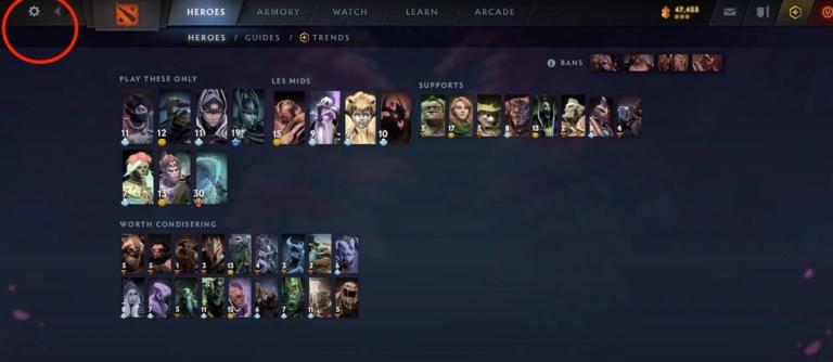 Dota 2 Settings