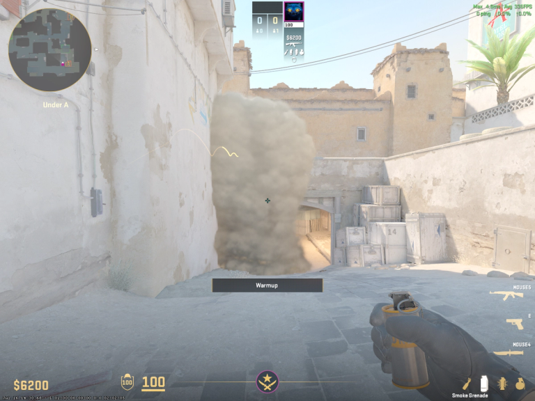 every smoke you need to know on dust2 in cs2