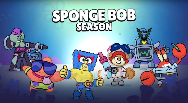 An image of SpongeBob Season in Brawl Stars.