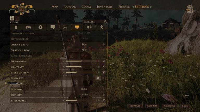 Soulframe Graphics Settings