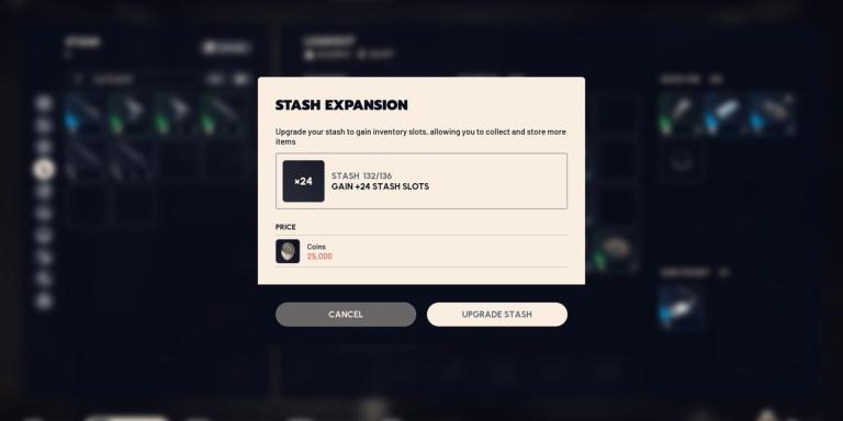 Arc Raiders Stash Expansion