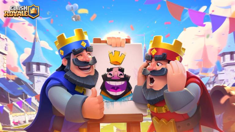 An image of two kings in Clash Royale.