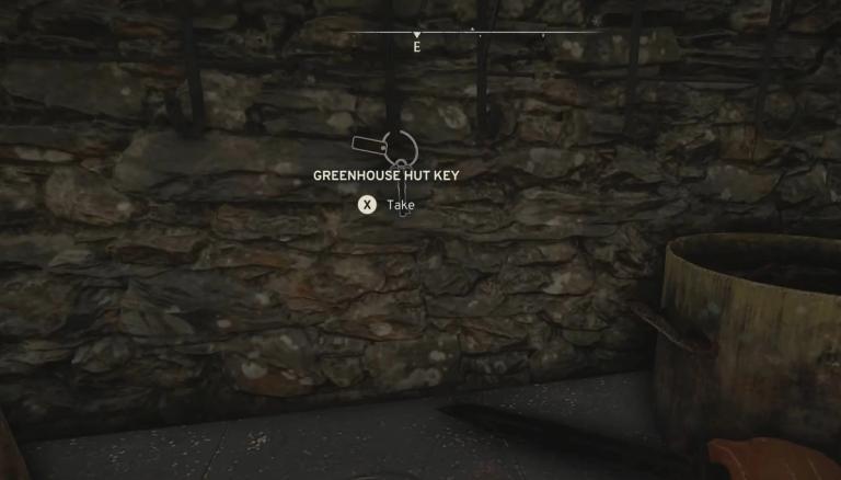 Greenhouse Hut Key in Atomfall