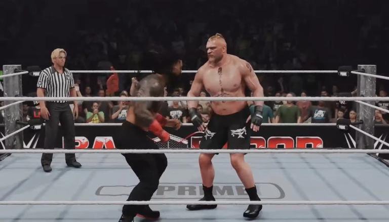 Brock Lesnar in WWE 2K25