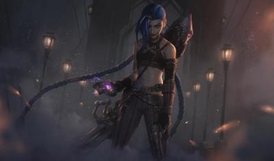 What is the name of this champion from League of Legends that featured in the hit series, Arcane?