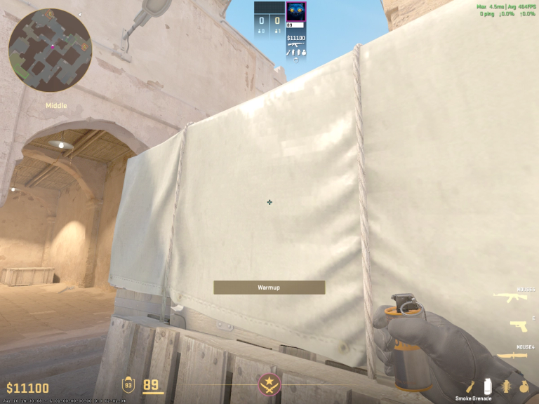 every smoke you need to know on dust2 in cs2