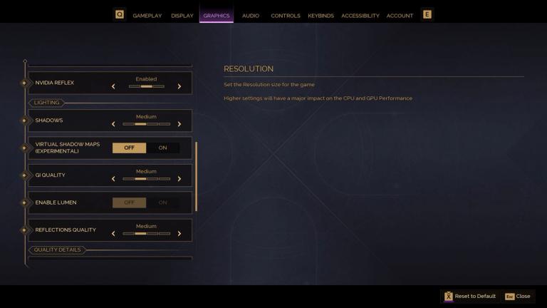 Dune  Awakening Graphics Settings